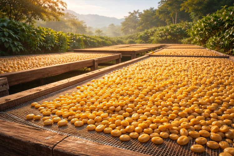 Biji Kopi Yellow Honey Process